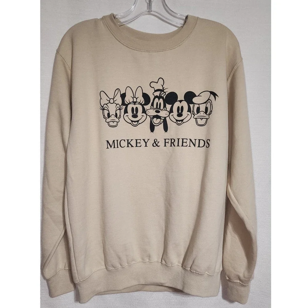 mickey mouse sweatshirt men small-New